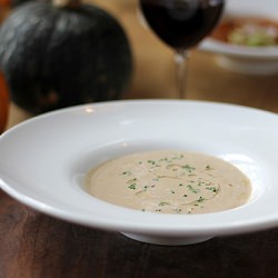 Chanterelle Soup w/ Turkey