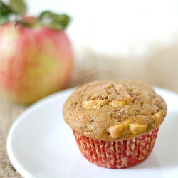 Healthy Cinnamon Apple Muffins