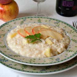 Taleggio and Apple Risotto
