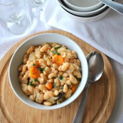 Bean Soup with White Wine