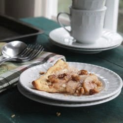 Crescent Rolls Pear Tart
