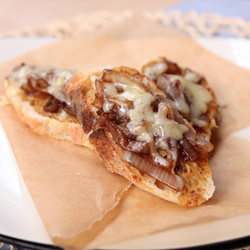 French Onion Crostinis