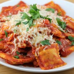 Crock Pot Ravioli