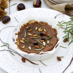 Castagnaccio (Chestnut Cake)