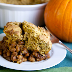 Cornbread Baked Bean Casserole