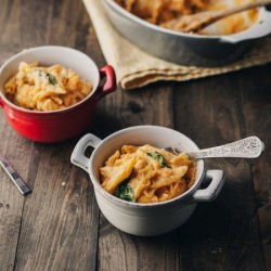Sweet Potato Mac and Cheese
