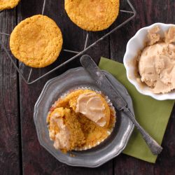 Pumpkin Cornbread Muffins