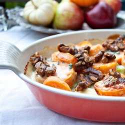 Sweet Potatoes with Gorgonzola