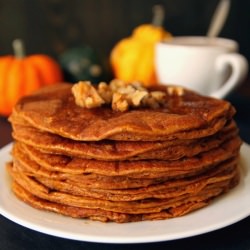 Whole Grain Pumpkin Pancakes