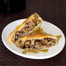 Mushrooms Spring Rolls