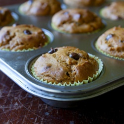 Pumpkin Chocolate Chip Muffins