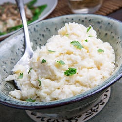 Garlic Mashed Cauliflower
