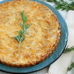 Potato Gratin with Rosemary Crust