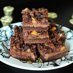 Loaded Hot Fudge Bars