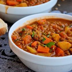 Nutritious Soup with Lentils