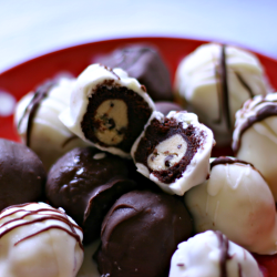 Cookie Dough Truffle Cake Balls