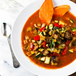 Roasted Veggie Soup