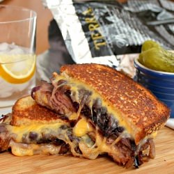 Roast Beef Grilled Cheese Sandwich