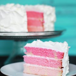 Pink Ombre Cake