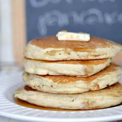Low Fat Fluffy Buttermilk Pancakes