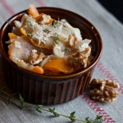 Butternut Squash and Apple Gratin