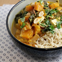 Thai Tofu and Winter Squash Stew