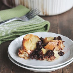 Chocolate Cinnamon Bread Pudding