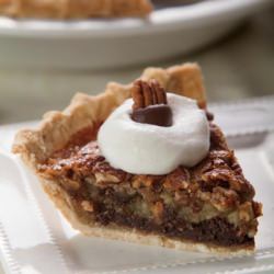 Black Bottom Pecan Pie