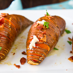 Hasselback Sweet Potatoes