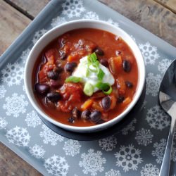 Half-Hour Veggie Chili