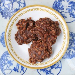 No Bake PB Cup Granola Cookies
