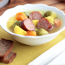 Brussel Sprout Potato Stew