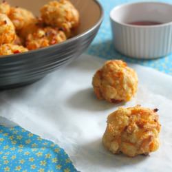 Carrot and Cheddar Bites