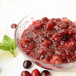 Cranberry Pomegranate Sauce