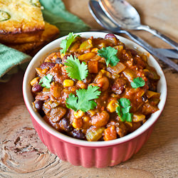 Easy Vegetarian Chili