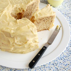 Maple Pecan Chiffon Cake
