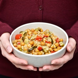 Chickpea and Bulgur Salad