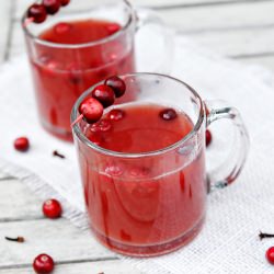 Warm Cranberry Orange Punch