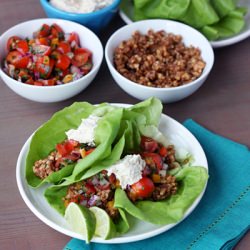 Fiesta Tacos with Walnut “Meat”