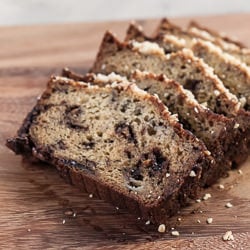Banana Bread with Nutella