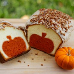 Peekaboo Pumpkin Pound Cake
