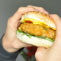 Sweet Potato Chickpea Burgers