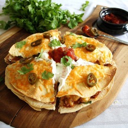 Three Layer Quesadilla