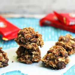Kit Kat Oatmeal Cookies