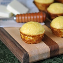 Mini Corn Cake Muffins