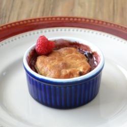 Chocolate Raspberry Cream Pies