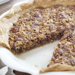 Oatmeal Chocolate Chip Pecan Pie