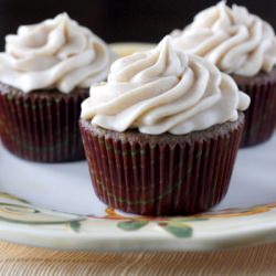 Chocolate Chai Cupcakes