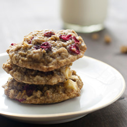 Cranberry Apple Oatmeal Cookies