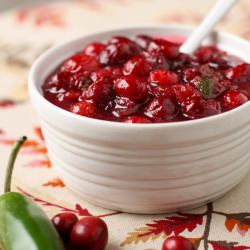 Cranberry Serrano Relish